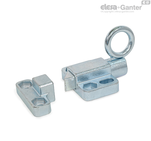 GN 724.6-ST-ZB Indexing Plungers Steel, zinc plated, blue passivated GN 724.6-ST-ZB Indexing Plungers Steel, zinc plated, blue passivated